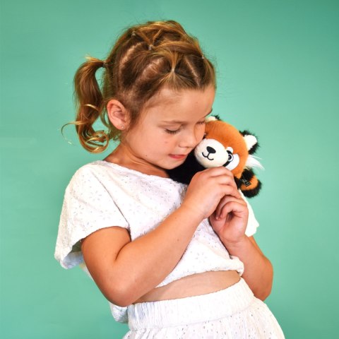 DOUDOU - przytulanka magnetyczna Podcoll Panda ruda, Histoire d'Ours, 30 cm, rudy