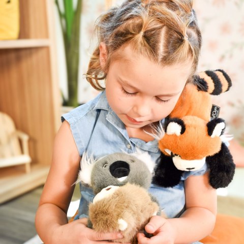 DOUDOU - przytulanka magnetyczna Podcoll Panda ruda, Histoire d'Ours, 30 cm, rudy