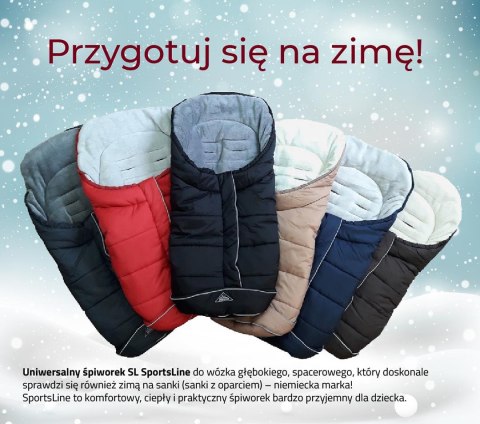 Śpiwór Sportsline czerwony