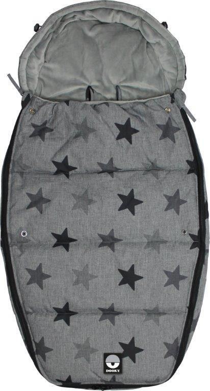 Śpiworek do wózka 6-36m Grey Stars