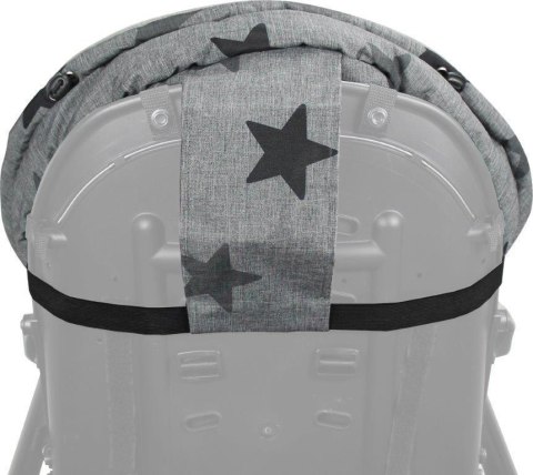 Śpiworek do wózka 6-36m Grey Stars