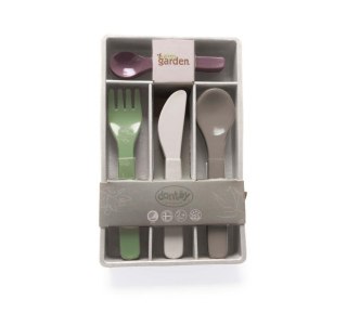 Zestaw sztućców do zabawy GREEN GARDEN Dantoy 2+