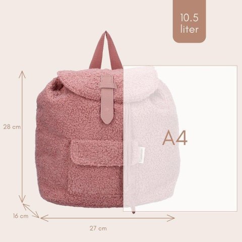Plecak dla dzieci Dublin Soft pink A4 KIDZROOM