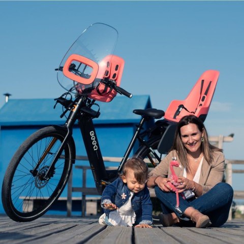 Fotelik row. Bobike ONE mini NEW Fierce Flamingo