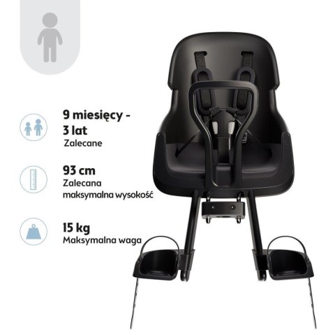 Fotelik row. exclusive Mini EVOLVE urban black