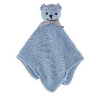 Przytulanka chusteczka Miś Teddy misty blue Vanil