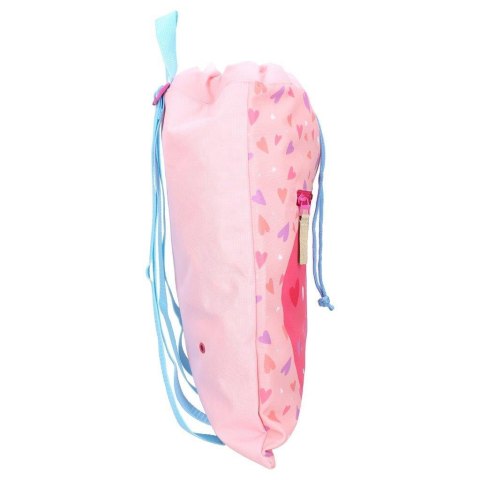 Worek plecak PRET Happy Unicorn pink