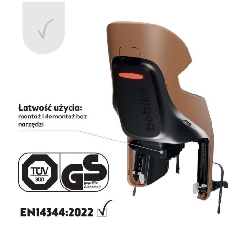 Fotelik row. excl.Maxi EVOLVE bagażnik cinnamon