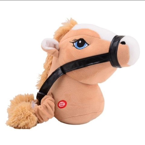 Holly Hobby Horse koń na pasku z ogonem beige