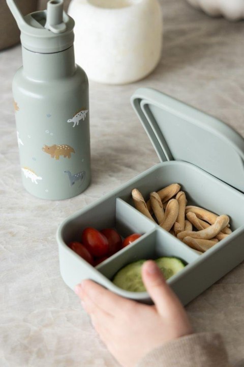 Lunchbox pojemnik silikon KIDZROOM Small Dino