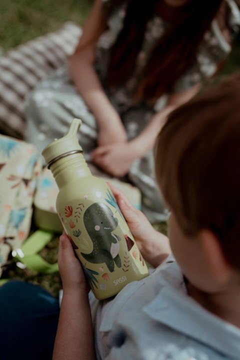 Butelka na wodę bidon 500 ml Dinozaur SASSI