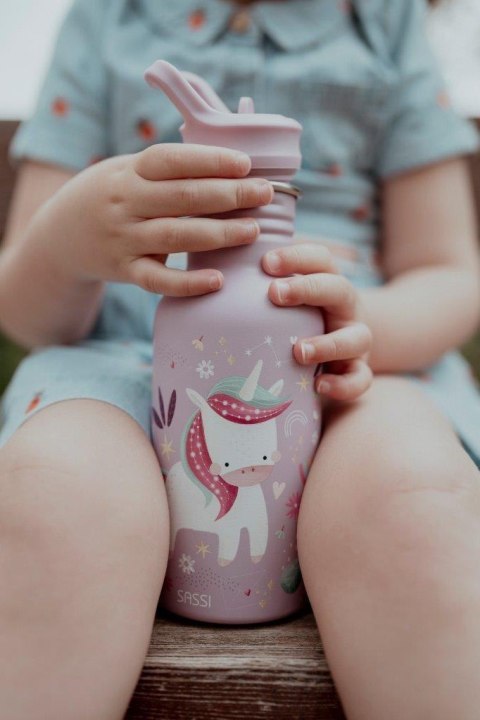 Butelka na wodę bidon 500 ml Jednorożec SASSI