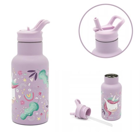 Butelka termiczna 350 ml Jednorożec SASSI