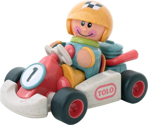 Go-Kart Auto z zawodnikiem TOLO BIO First Friends