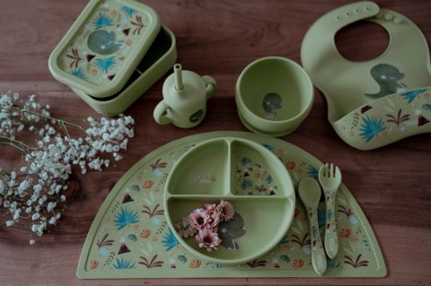 Lunchbox pojemnik silikonowy Dinozaur SASSI