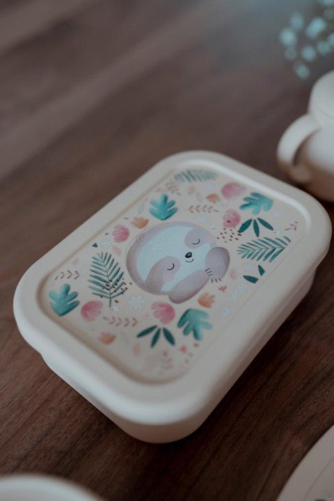 Lunchbox pojemnik silikonowy Leniwiec SASSI