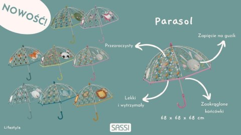 Parasol przeciwdeszczowy Panda SASSI