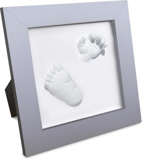 Ramka Deluxe z odciskiem 3D Happy Hands silver