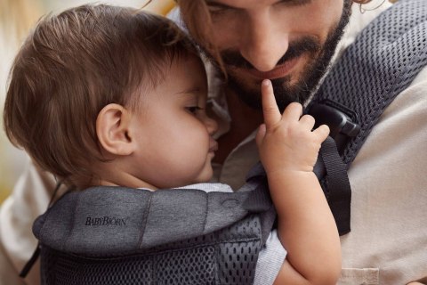 BABYBJORN - nosidełko Harmony 3D Mesh, Antracyt