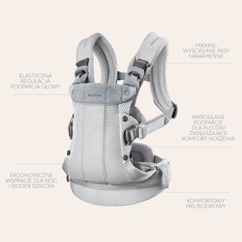 BABYBJORN - nosidełko Harmony 3D Mesh, Antracyt