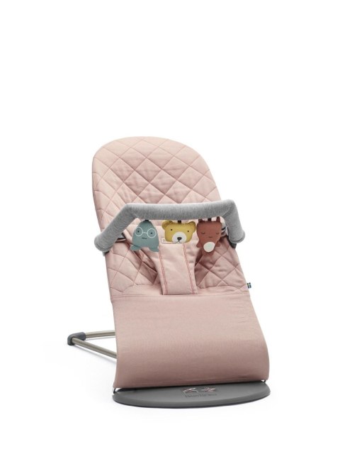 BABYBJORN - zabawka do leżaczka - Soft Friends - jasnoszara