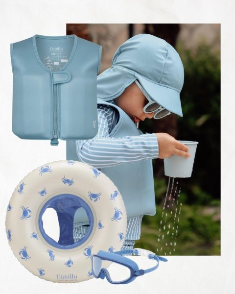 Kamizelka do pływania Neo Blue Shadow 3-6L 19-25kg