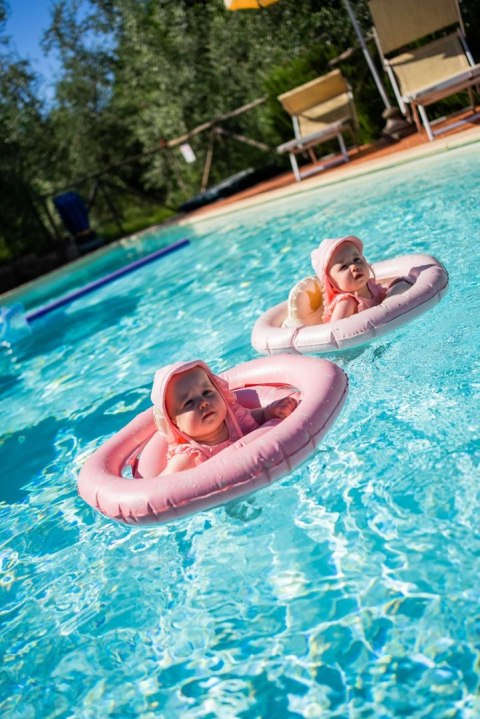 Koło do pływania Baby Rose Swan z siedziskiem