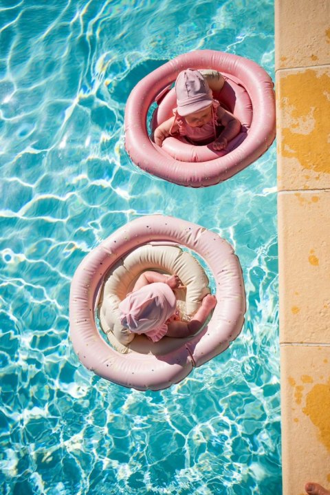 Koło do pływania Baby Rose Swan z siedziskiem