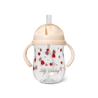 Kubek do picia ze słomką Tritan 300 ml Ladybug 6 m