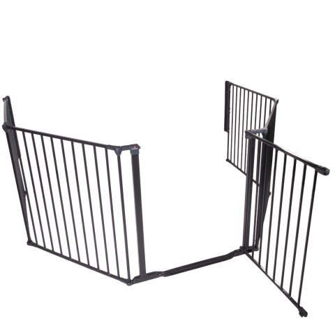 BabyDan - bramka ochronna Flex StepFree XXL, czarna
