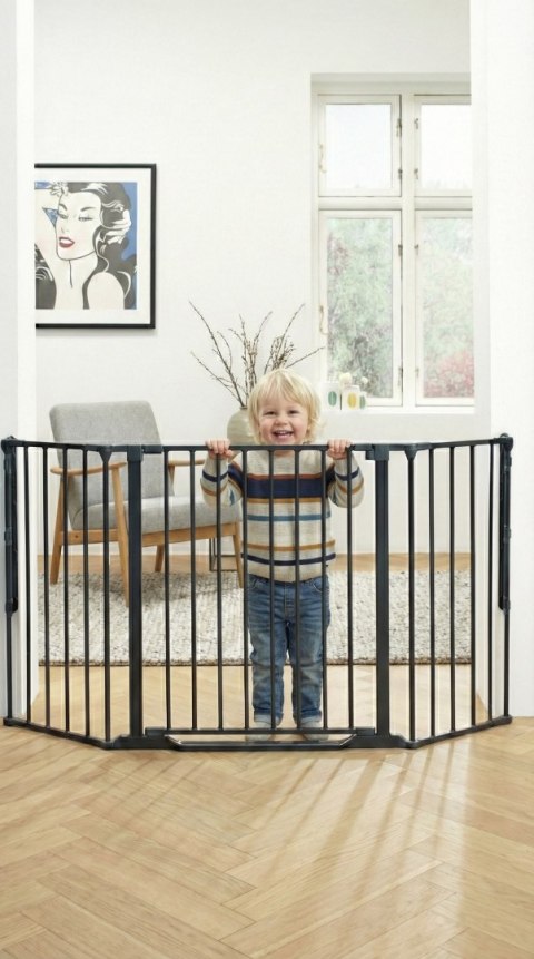 BabyDan - bramka ochronna Flex StepFree M, czarna