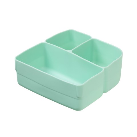 Silikonowy wkład do lunchboxa z dodatkowymi przegródkami, Forest, b.box