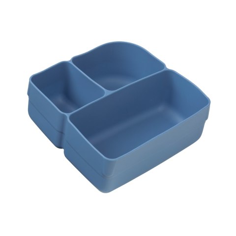 Silikonowy wkład do lunchboxa z dodatkowymi przegródkami, Ocean, b.box