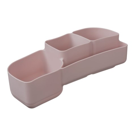 Silikonowy wkład do lunchboxa z przegrodą na sztućce, Berry, b.box
