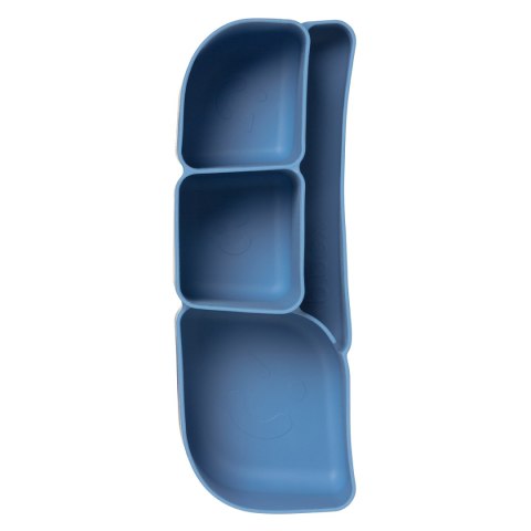 Silikonowy wkład do lunchboxa z przegrodą na sztućce, Ocean, b.box