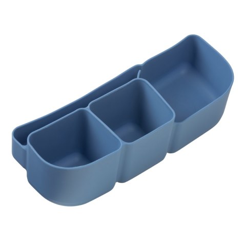 Silikonowy wkład do lunchboxa z przegrodą na sztućce, Ocean, b.box