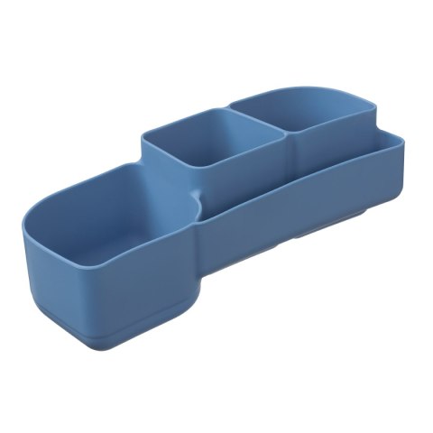 Silikonowy wkład do lunchboxa z przegrodą na sztućce, Ocean, b.box