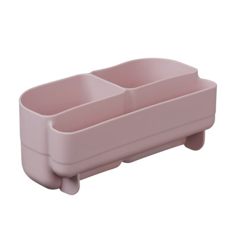 Silikonowy wkład do mini lunchboxa z przegrodą na sztućce, Berry, b.box