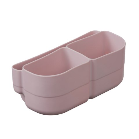 Silikonowy wkład do mini lunchboxa z przegrodą na sztućce, Berry, b.box