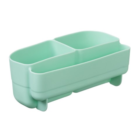 Silikonowy wkład do mini lunchboxa z przegrodą na sztućce, Forest, b.box