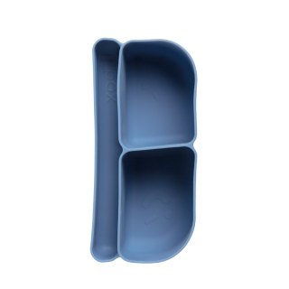 Silikonowy wkład do mini lunchboxa z przegrodą na sztućce, Ocean, b.box