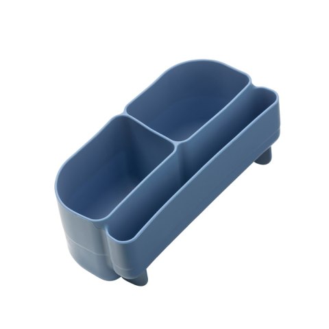 Silikonowy wkład do mini lunchboxa z przegrodą na sztućce, Ocean, b.box