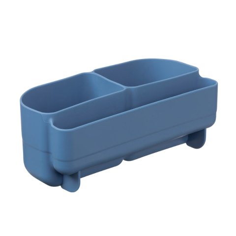 Silikonowy wkład do mini lunchboxa z przegrodą na sztućce, Ocean, b.box
