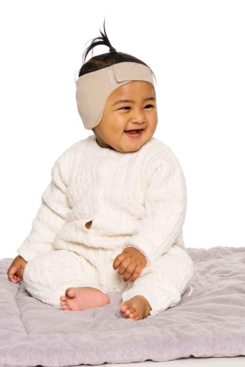 Słuchawki ochronne opaska DOOKY 6-12m Beige