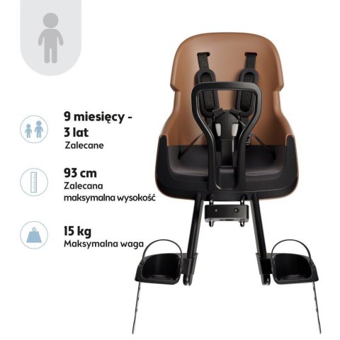 Fotelik row. exclusive Mini EVOLVE cinnamon brown