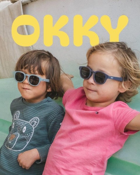 Okulary przeciwsłoneczne OKKY blue 3-9 lat