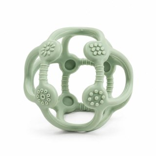 Silikonowa piłka sensoryczna gryzak Bo Jungle Jade