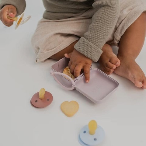 BIBS PACIFIER BOX DARK OAK 2 w 1 etui do smoczków oraz pojemnik do sterylizacji smoczków