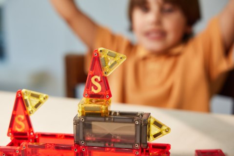 CLEVERCLIXX - klocki magnetyczne Mini Tiles Sinterklaas - 41 el.