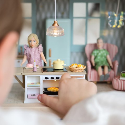 Lalki do domku dla lalek zestaw Charlie zabawka dla dzieci domek Lundby
